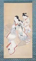 The Courtesan&39;s Coiffure, c.1700-14 (tinta no papel)